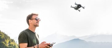 drone in de lucht